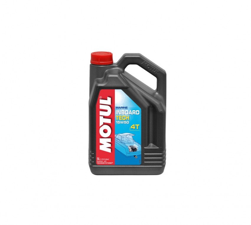 Масло для водного транспорту MOTUL INBOARD TECH 4T 15W50 5 л